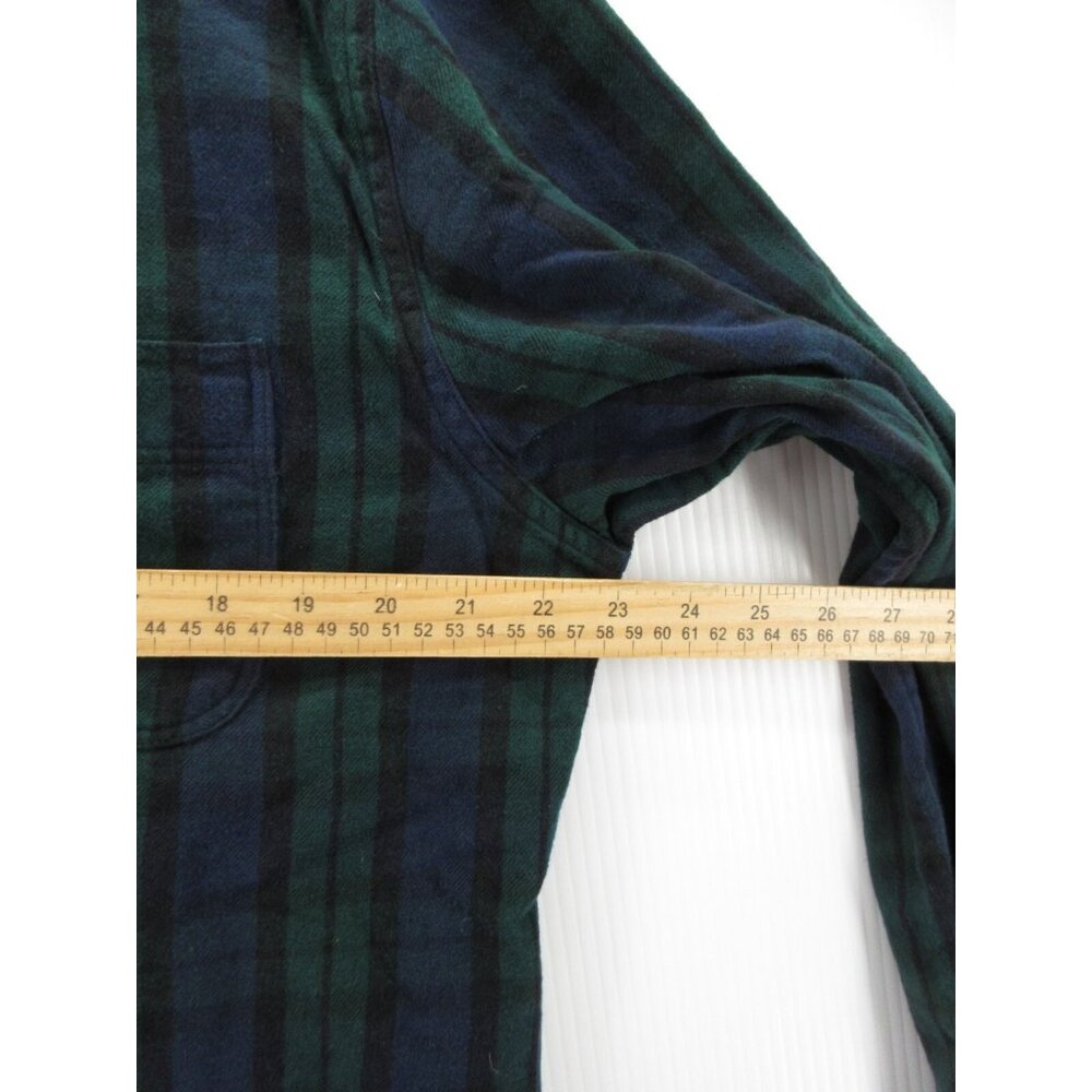 J Crew Shirt XL Midweight Flannel Double Brushed Classic Tartan Plaid - Picture 5 of 11